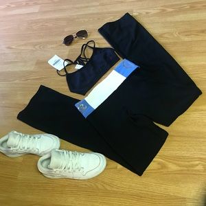 Long Victoria’s Secret Pink Yoga Leggings XS